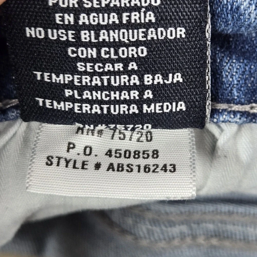 BKE Men Jeans 32X34 Light Blue Denim Straight Jake Distressed 31
